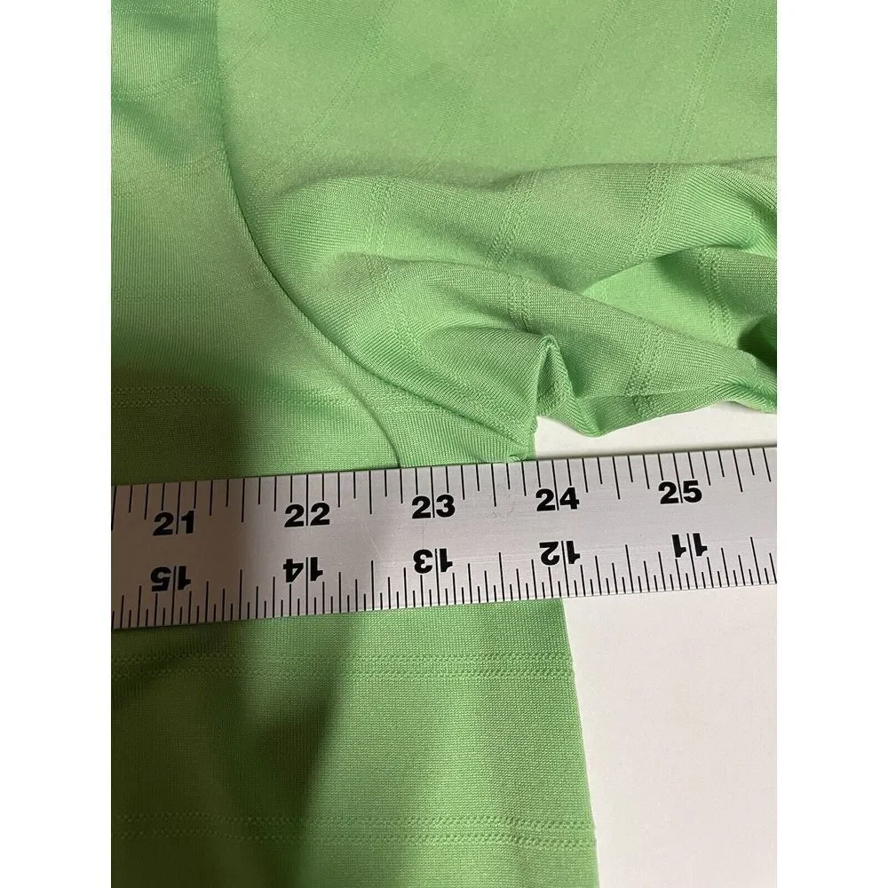 Adidas Golf ClimaCool Green Performance‎ Polo Shirt Size L